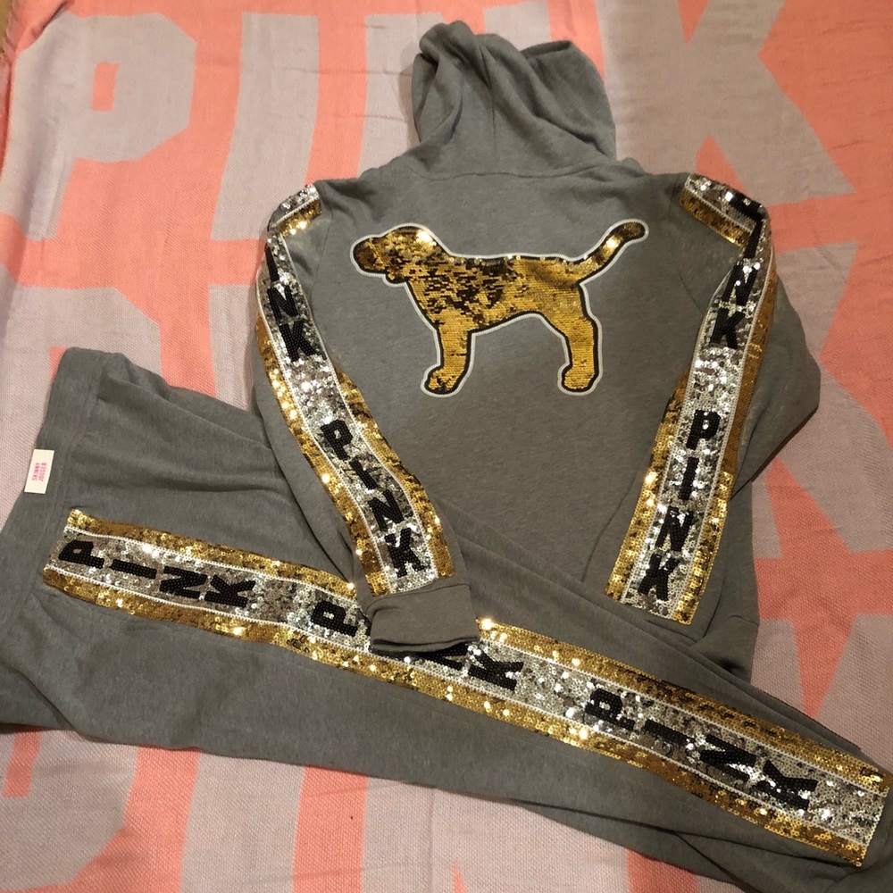 Victoria secret pink set Large